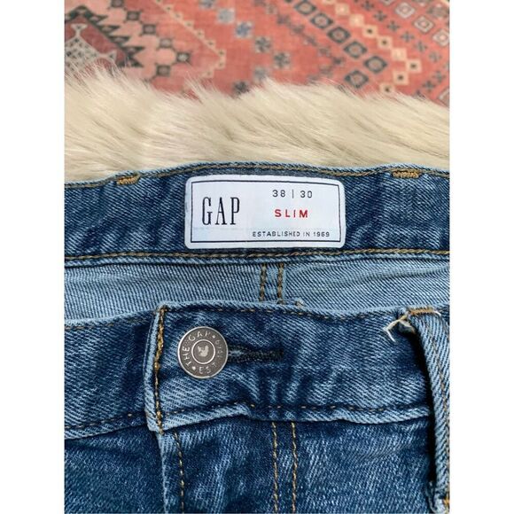 Gap Men’s Slim Jeans 38x30 - Picture 3 of 6